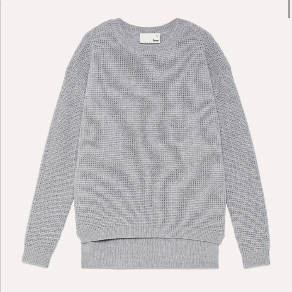 ARITZIA / WILFRED Isabelli Sweater Grey